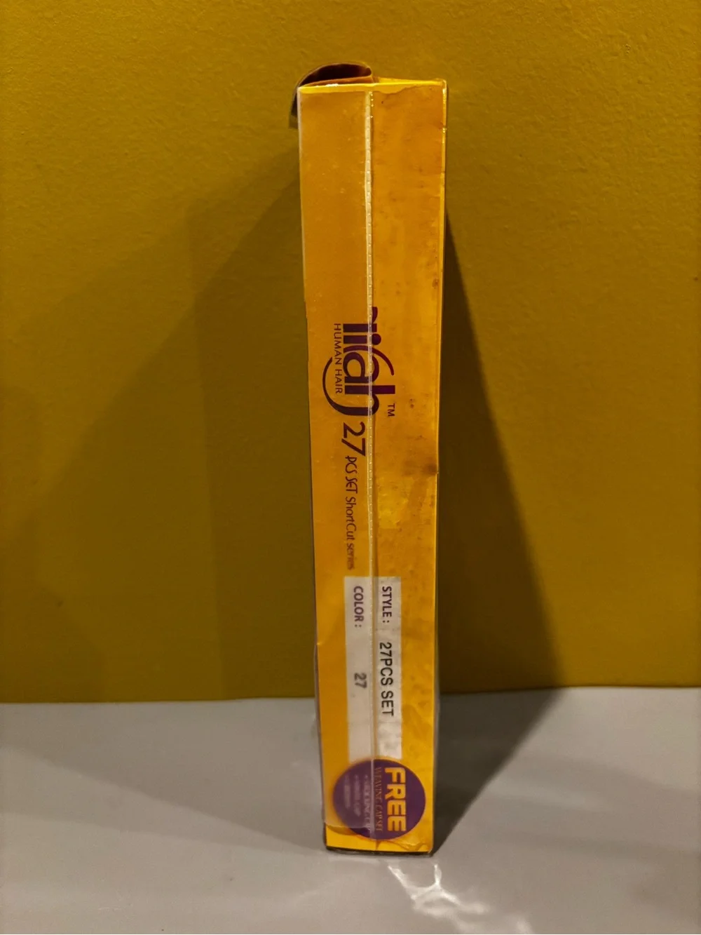 Premium 100% Human Hair Weaving - Color 27 (Light Auburn)